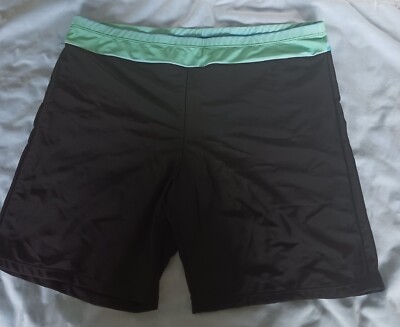 Black and lime green work out shorts Size 4XL
