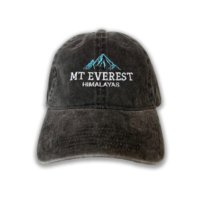 Mt Everest Himalayas Embroidered Cap hat baseball trip hat mountain climbing hat