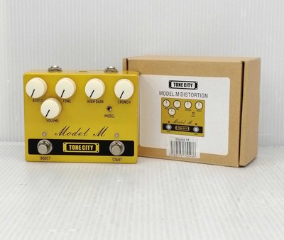 TONE CITY - MODEL M | Guitar Preamp Effects Pedal Pre-Owned