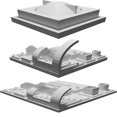 YAPST umfassendes 3D-Drucker-Testraster mit mehreren Kalibrierfunktionen