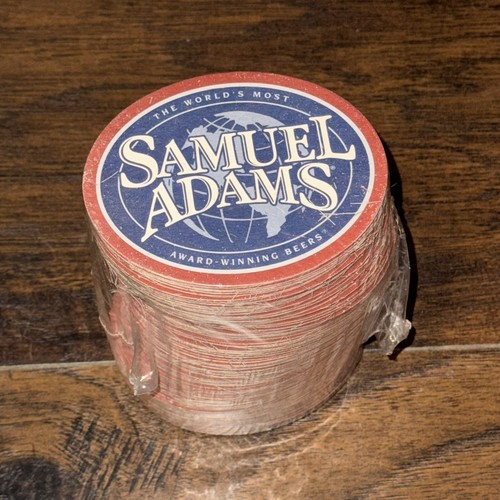Sam Samuel Adams birra Boston Lager sottobicchiere decorazione bar stoviglie manica intera 100+ - Foto 8 di 10