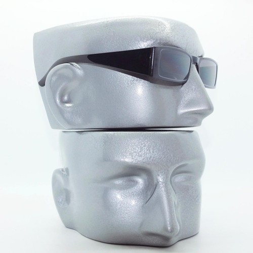 Sunglasses Reading Glasses Low Rise Rectangle Cool Black Frame +1.00 Lens Power - Picture 2 of 4