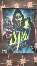 Stab Ghostface Scream Print Steven Luros Holliday Remarque Roger L Jackson JSA