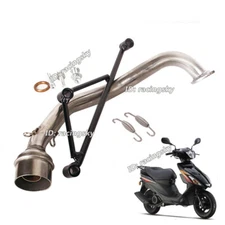 For Yamaha GY6 125cc 150cc Exhaust System Front Link Pipe Header Connect Tube