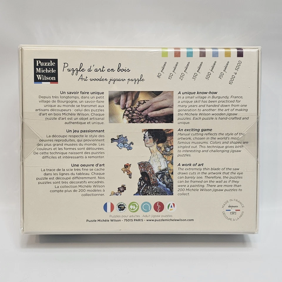 PUZZLE MICHELE WILSON Handmade Wooden Les Jordins de L'Alcazar Rodriguez 350 Pcs - Image 2 of 4