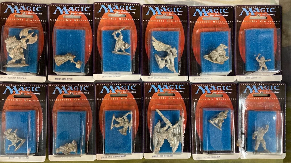 Heartbreaker Magic the Gathering Metal Miniatures Complete Series 1 - Image 2 of 3
