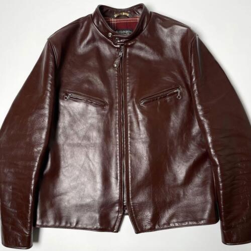 Schott 641XJH Leather Riders Jacket Horsehide Size 44 made in USA - 第 1/16 張圖片