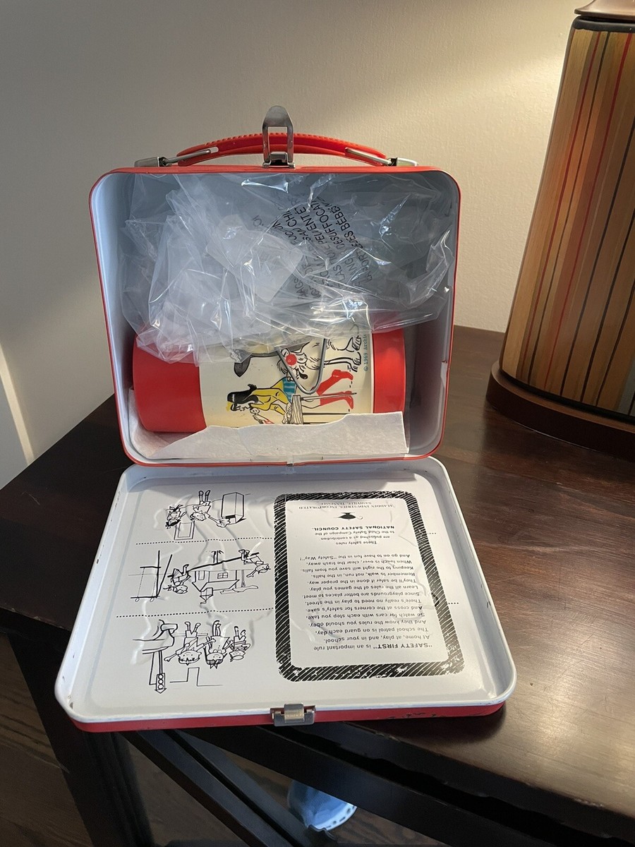 Vintage 1969 Aladdin The Archies Metal Lunchbox with Thermos