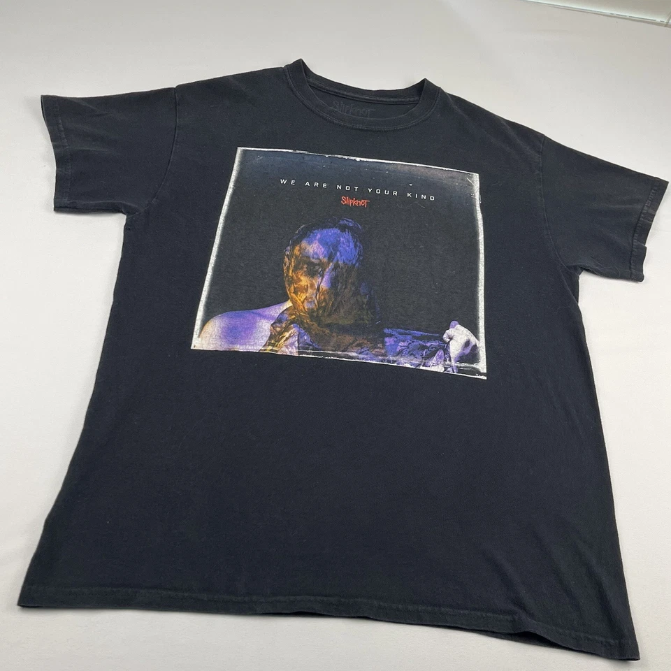 Slipknot We Are Not Your Kind T Shirt Size Medium Black Heavy Metal Band Tee - Image 4 of 4