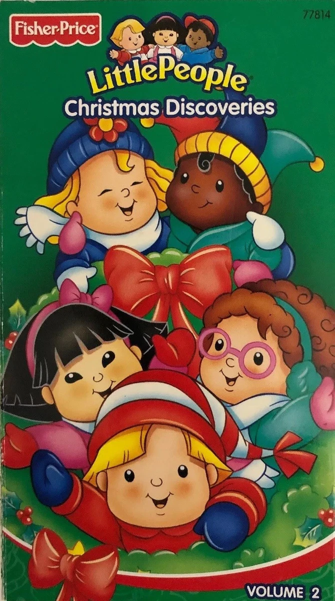 Fisher Price LITTLE PEOPLE Volume 2 CHRISTMAS DISCOVERIES VHS 2000 RARE SHIPN24H