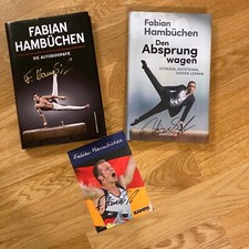 2x FABIAN HAMBUCHES ręcznie podpisana AUTOBIOGRAFIA 2010 WAGON SKOKOWY 2017