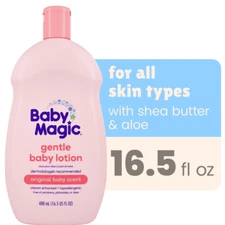 Baby Magic Gentle Lotion with Original Baby Scent Free of Parabens Mineral Oil