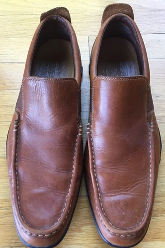 Cole Haan Men's Tan Waterproof Slip On 
