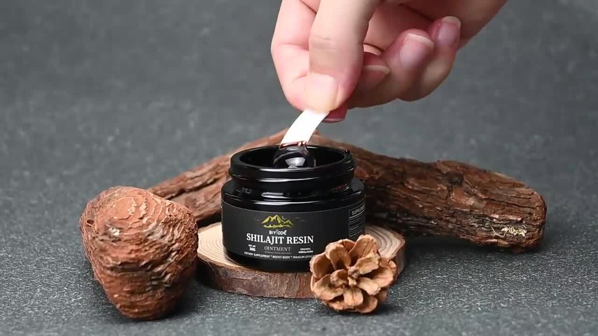 Shilajit De L'Himalaya En Résine Molle - Pot De 20g - Extrêmement Puissant, Riche En Acide Fulvique - Marque Nirvasa - Neuf