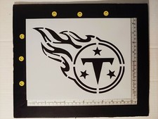 Tennessee Titans 11" x 8.5" Custom Stencil FAST FREE SHIPPING
