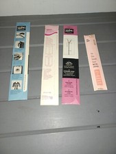 Vintage Talon C&C Metal Neckline Zipper 14" 20" White, 7" Beige, 7" Orange Lot