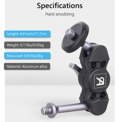 ARTCISE Universal Magic Arm mit kleinem Kugelkopf Double Ball Head CNC Magic Arm