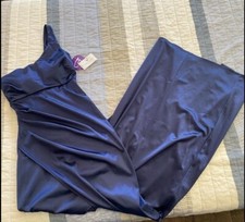 One Shoulder Satine Formal Dress