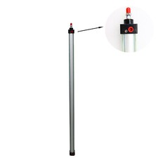 Pneumatic Standard Air Cylinder 1.5" Bore 31.5" Stroke Aluminum Double Acting