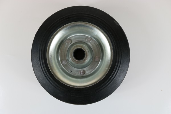 Vollgummi Ersatzrad 200X50 Mm HD FüR AnhäNger-StüTzrad Trailer Felge Verzinkt-image