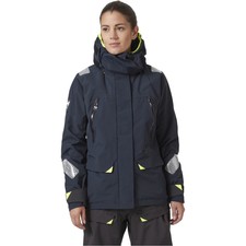 Helly Hansen Skagen Offshore Hooded Jacket Navy Blue Women
