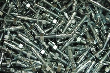 (50) Concrete Wedge Anchor Bolts 3/8 x 3 Includes Nuts & Washers
