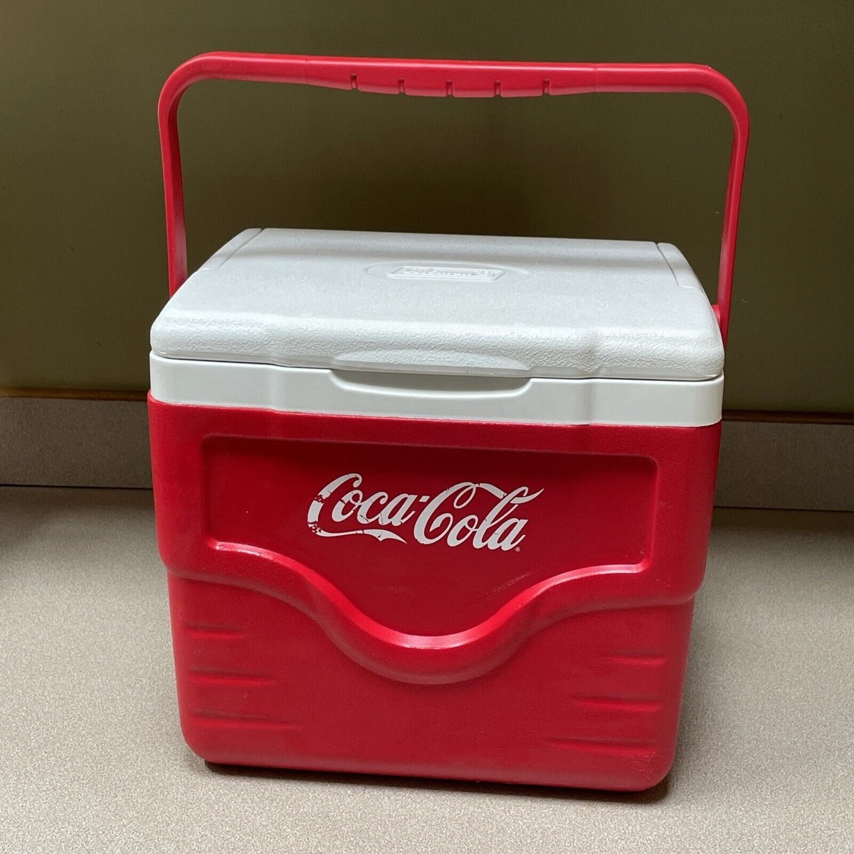 未整備　COCA COLA 20インチ　コラコーラ Vintage Coca-Cola Coleman Cooler #6209 Coke Soda Advertising | eBay