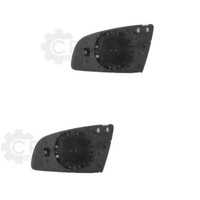 AußEnspiegelglas Set FüR Audi A4 10.00-09.04 Beheizbar Spiegelglas