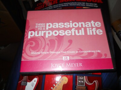JOYCE MEYER -3 STEPS TO A PASSIONATE PURPOSEFUL LIFE 3 CDS   
