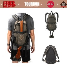 Mochila táctica de caza Tourbon soporte para rifle/escopeta pistolas bolsa de trekking