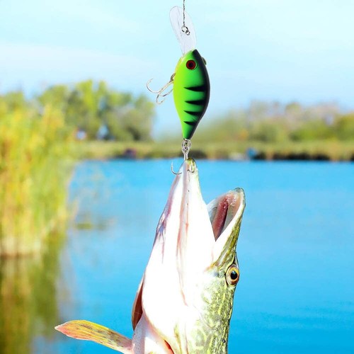 Fishing Lures Shallow Deep Diving Swimbait Crankbait Fishing Wobble Multi Jointe - Picture 14 of 15