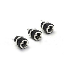 10x 5.5mm x 2.1mm Power Supply Jack Socket Female Panel Mount Plug 3A 12V DC