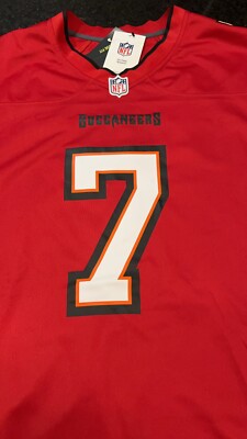 Tampa Bay Buccaneers Bucky Irving #7 Nike Red 2025 Official NFL