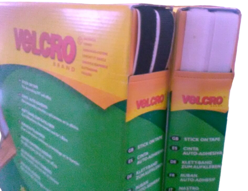 Velcro ® Originale Chiusura Adesiva Maschio-Femmina Apribile stacca/attacca 1 mt - Foto 1 di 14
