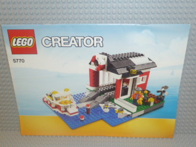 LEGO  City Bauanleitung Lighthouse Island 5770 ungelocht instruction B802