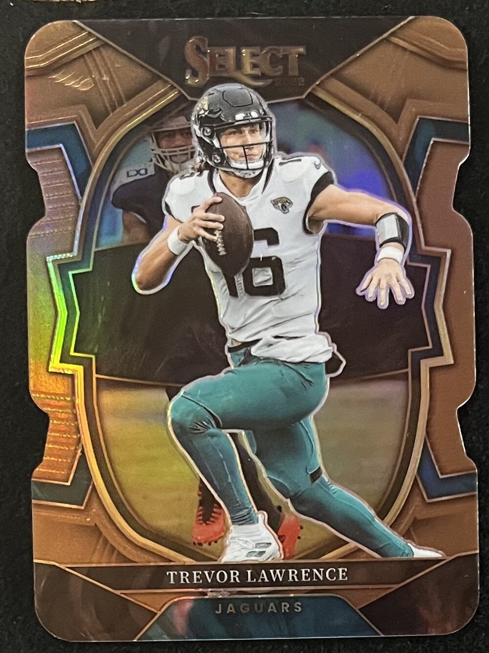 2022 Select Trevor Lawrence Concourse COPPER Prizm Die Cut /149 #41 Jaguars