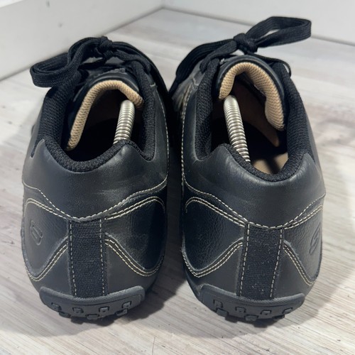 Skechers Men's Citywalk Malton Black Casual Shoes Sneakers Size 12 Leather - Picture 6 of 9