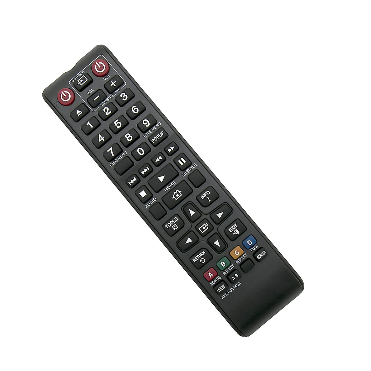Thumbnail - Ersatz Fernbedienung Für Samsung Bdfm57cza Blu-ray Player