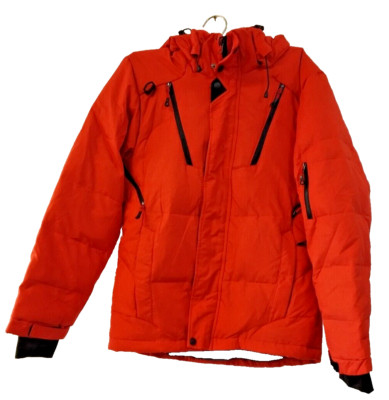 Neu Down Fkow, Daunenjacke, Herren, Größe: M Orange 2.Wahl*