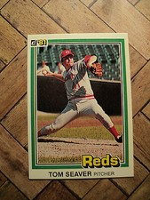 1981 Donruss Baseball - #422 Tom Seaver - Cincinnati Reds  EX ...AUCT#3337