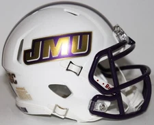 2023 JMU Dukes James Madison Custom Riddell Mini Helmet vs UVA