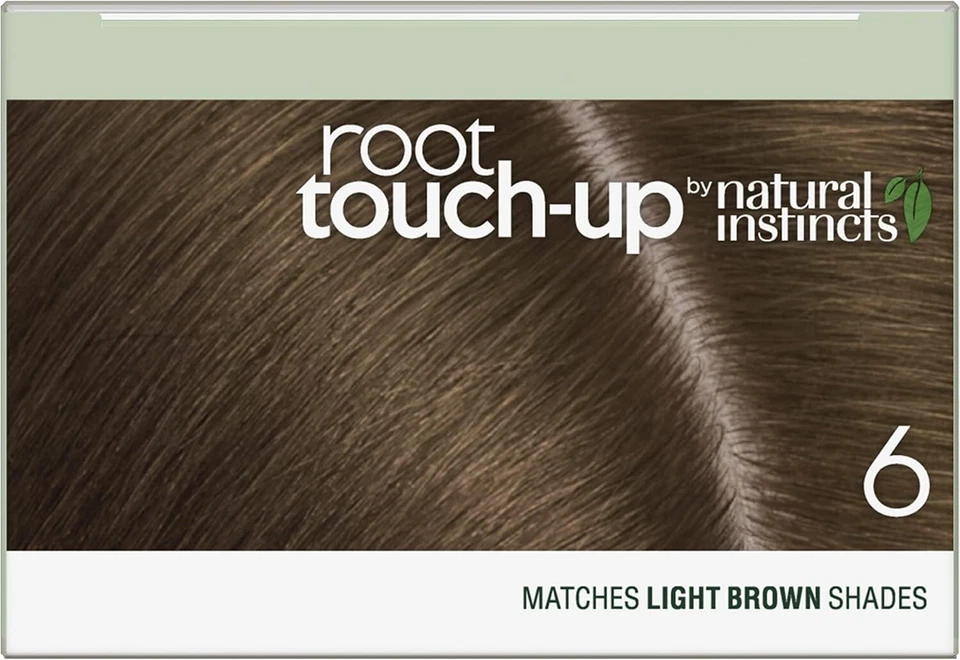 Clairol Root Touch Up Natural Instincts 6 LIGHT BROWN,,.AU - image 2 of 3