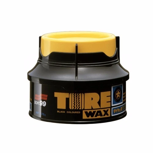SOFT99 Tire Black Wax 170g dessing rubber - BRAND BEW