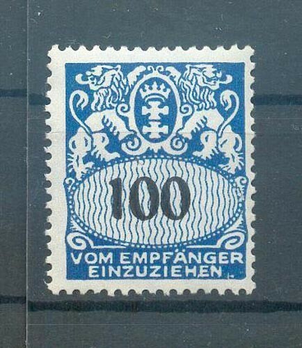 Danzig PORTO 47 LUXURY** MNH UNUSED 50EUR (69919)