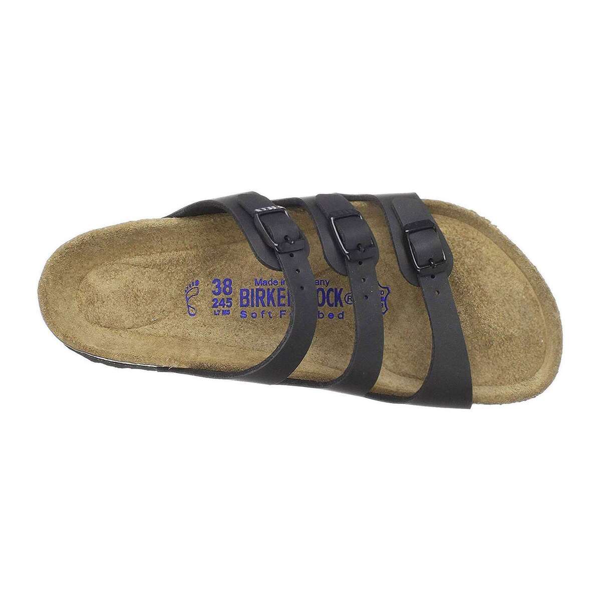 De vez en cuando Ánimo mientras tanto NEW Birkenstock Florida 3 Strap Women's Sandals Black Slides | eBay De vez en cuando Ánimo mientras tanto NEW Birkenstock Florida 3 Strap Women's Sandals Black Slides | eBay