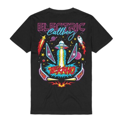 Electric Callboy T-Shirt Tekkno Pinball Backprint