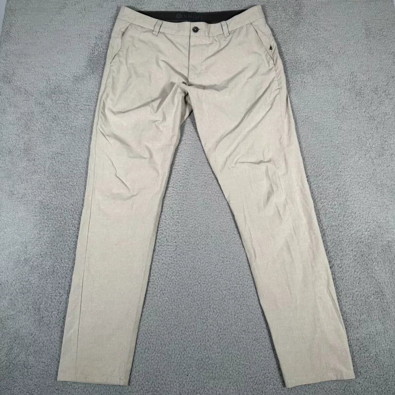 vuori aim chino lightweight casual stretch pants