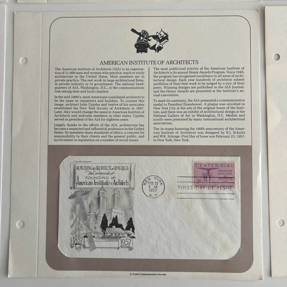 Stamps First Day of Issue stamps. Bundle 6. Science/Engineers - Image 3 of 4