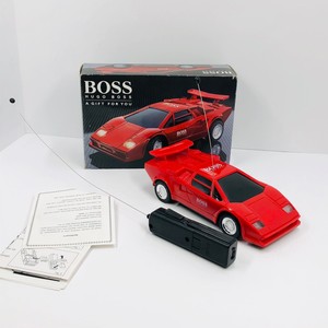 Rare Vintage HUGO BOSS RC R/C Car 1980 Lamborghini Red ...