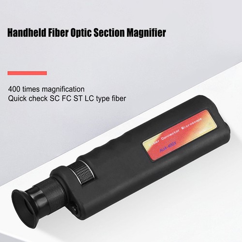 Fiber Optic Microscope 400X Optical Fiber End Magnifier With Rubber Shell. - Picture 21 of 24